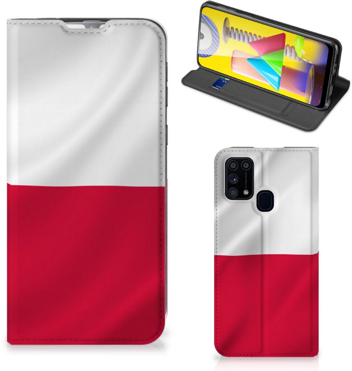 Samsung Galaxy M31 Standcase Polen