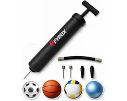 Ballenpomp Universeel – Voetbalpomp met Extra Naalden & Opzetstukken – Handpomp voor Voetbal, Basketbal & Fitnessballen – Compact & Duurzaam – Zwart