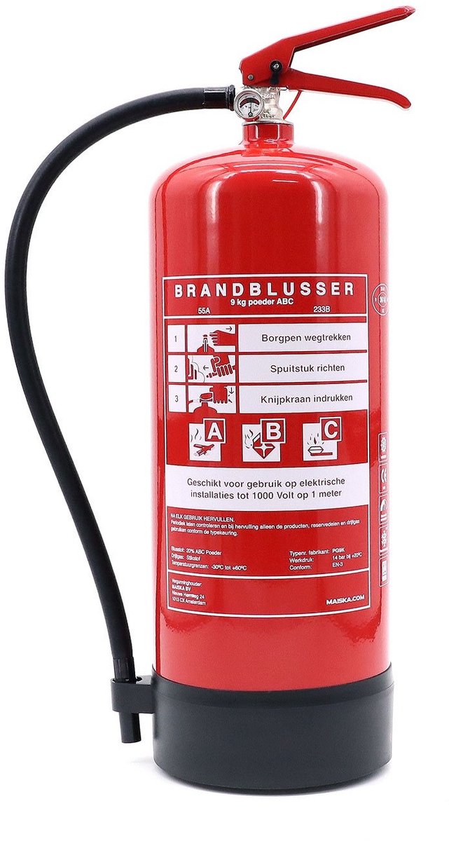 ARBOcentrum - Poederblusser - 9 kilo