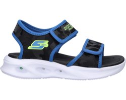 Skechers SOLA GLOW SANDAL - CAMO BRIGH Jongens Sandalen - Zwart
