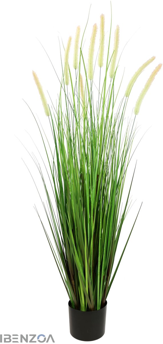 Kunstmatig Vossenstaartgras - Groen - 120 cm - Kunststof