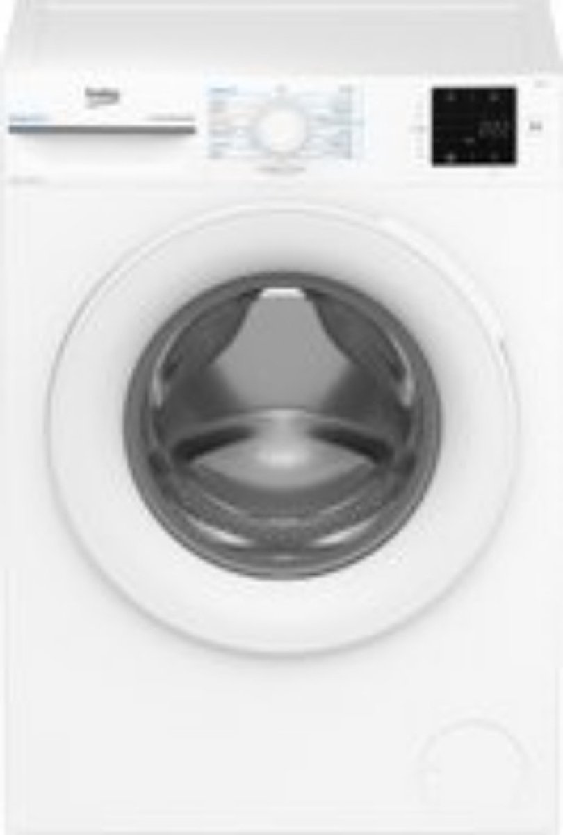 Beko wasmachine BM3WFU38412CW-1 8KG 1400T + 3 Jaar Gratis Extra Garantie