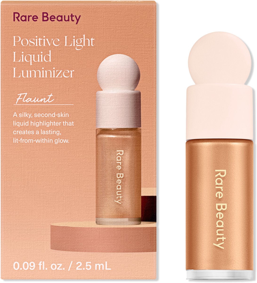 Rare Beauty Positive Light Liquid Mini Luminizer – Liquid Highlighter – Flaunt