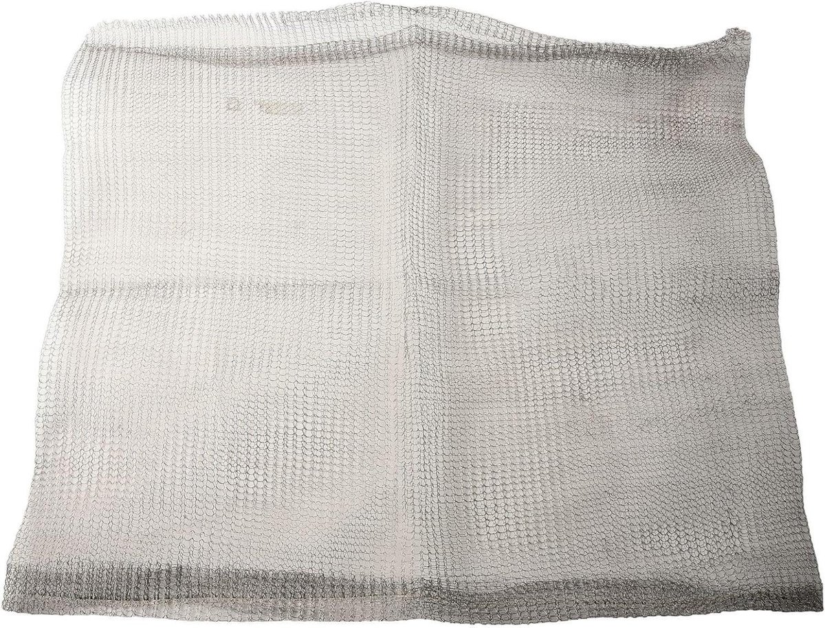 Wortel Beschermzakken - Planten Bescherming - Tuinieren Bodem Stabiliteit - Roestvrij Staal Gaas - 60 x 60 cm - Zilver