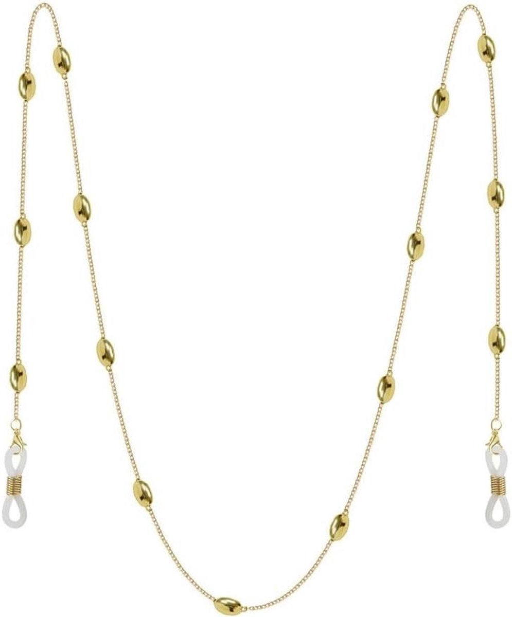 Brillenketting - Brilkoord - Veilig Dragen - Antislip Ontwerp - 75 cm - Zilver