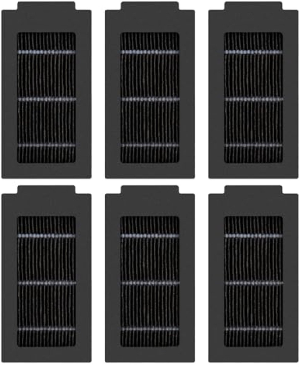 6 Stuks HEPA Filters voor Ecovacs Deebot T50 Omni / T50 Pro / T50 Pro Omni / T50 Max Pro Omni / T30C Omni Robotstofzuiger - Vervangingsfilters door PromoHome