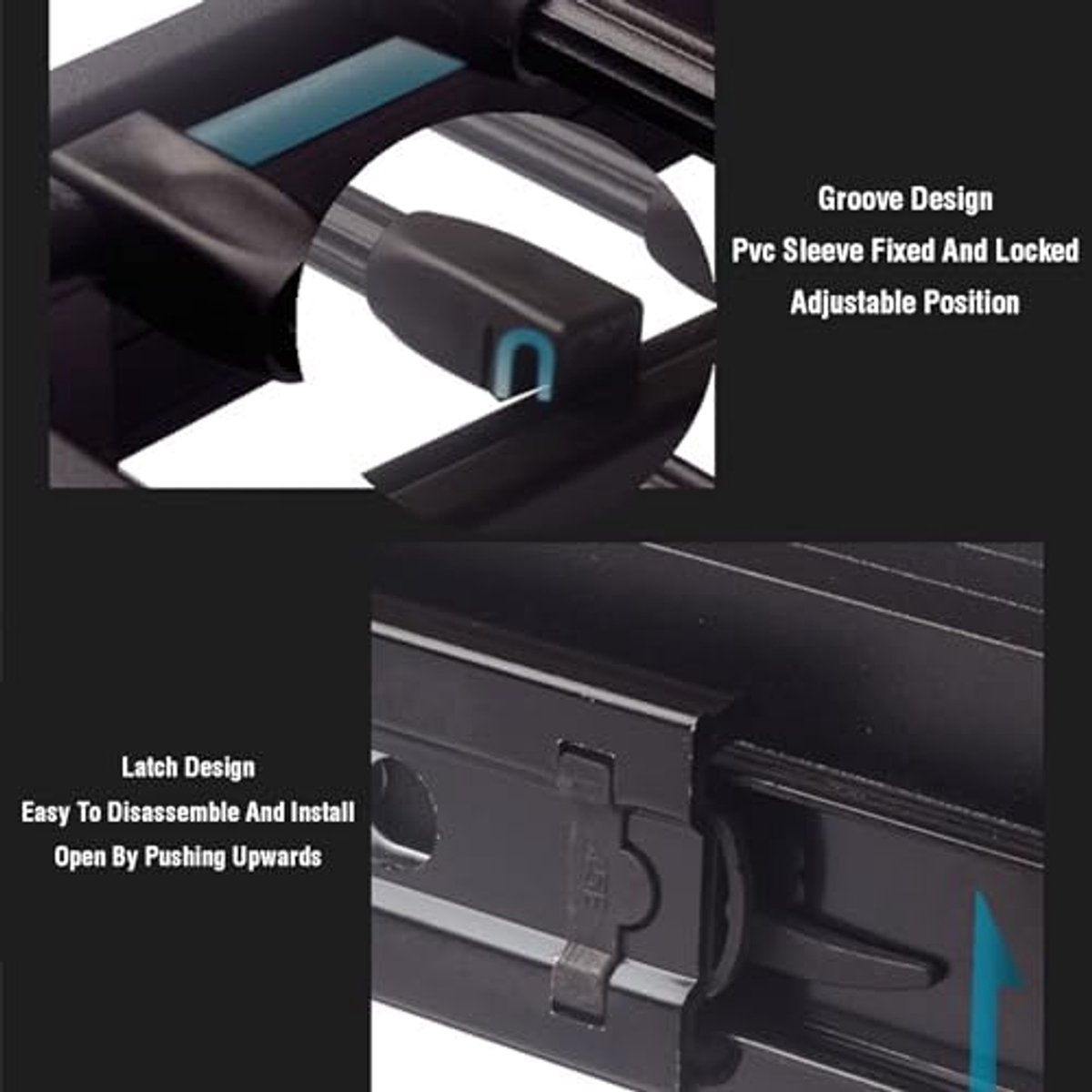 Uittrekbare Broekenhouder 40–50 cm – Uitschuifbare Broekenrek Kledingkast Organizer voor Hosen, Krawatten, Riemen & Sjaals – Ruimtebesparende Aluminium Kledingkast Accessoire