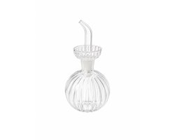 Mevaz Olijfoliefles 500 ml – Glazen Oliefles met Schenktuit – Voor Olie, Azijn & Dressings – Transparant