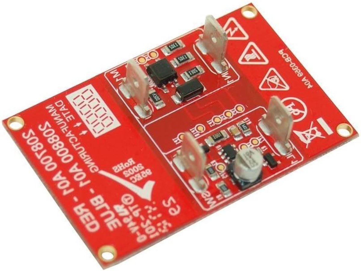 Stuurprint Vacuüm - Motorbesturing PCB - Apparaat Reparatie - Twee Snelheden - 4 Tag - Niet Gespecificeerd
