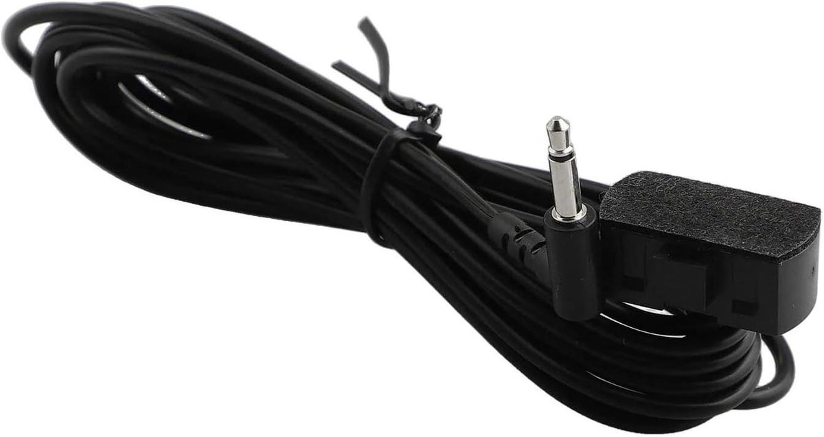 Auto Microfoon - Audio Kabel - Gesprekken Voeren - 3.5mm Aansluiting - 1 Unit - Zwart