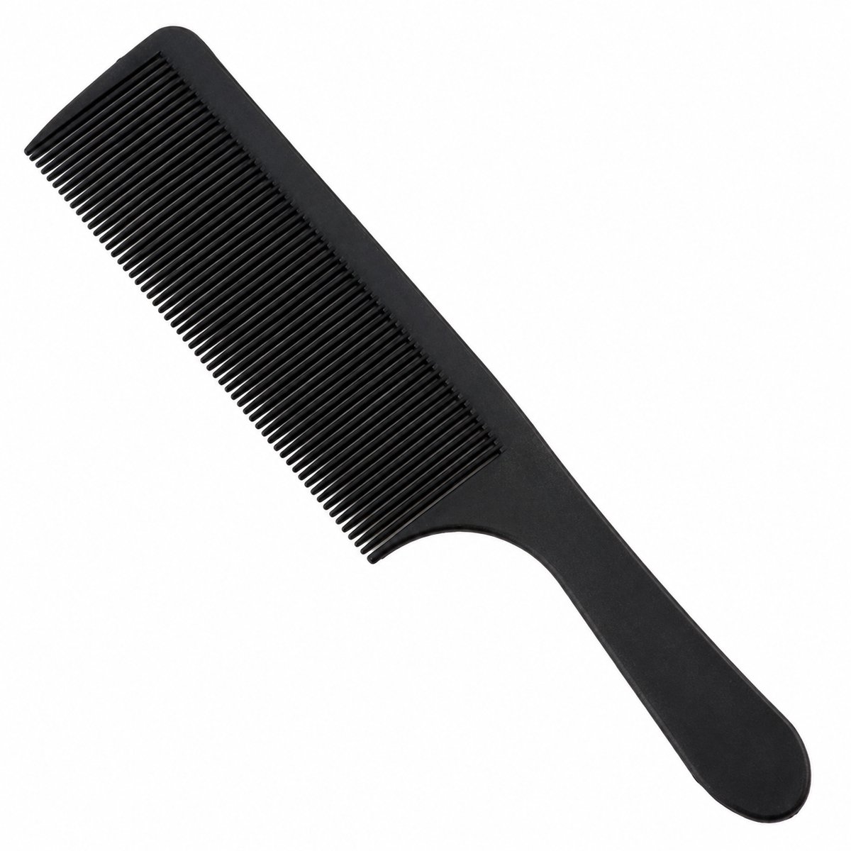 Haar in Stijl® Kam 0611 - Carbon Antistatische fijne haarkam met een handvat - brede kapperskam haartools voor kappers - carbon antistatic comb