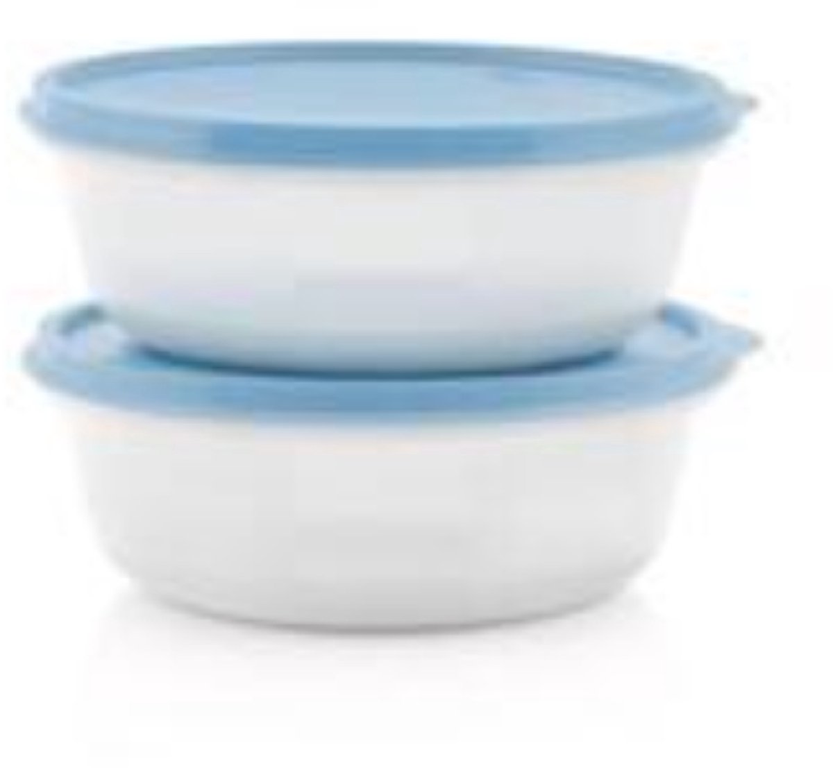 Tupperware Maximilian Kom set 2x 600ml, Kunststof, Roze/Geel