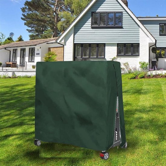 Waterdichte en stofbestendige hoes voor pingpongtafels voor buiten, afmetingen 165x70x185 cm, gemaakt van 210D Oxford-stof. van Merkloos — afbeelding 4