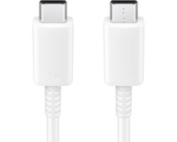 Samsung datakabel oplaadkabel - USB-C naar USB-C - 1 meter - Wit