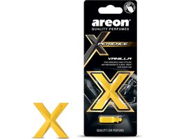 Areon Xperience Vanilla Autoparfum – Zoete Vanille Auto Luchtverfrisser voor Ventilatierooster met Langdurige Geur