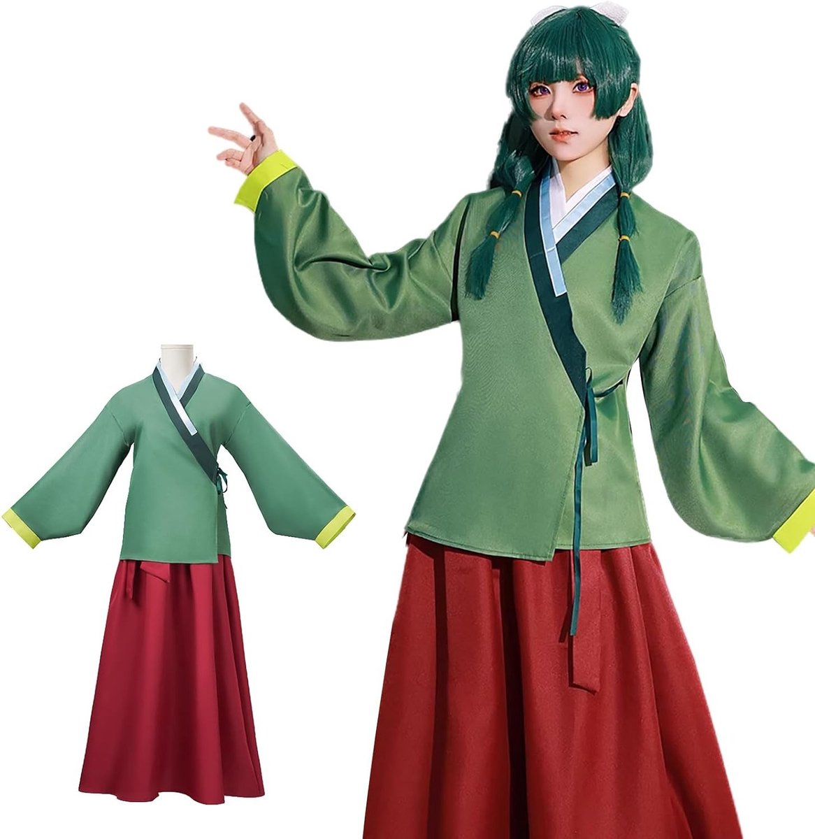 Anime Hanfu Kostuum voor Volwassenen, Cosplay Outfit voor Halloween, Carnaval en Feestjes