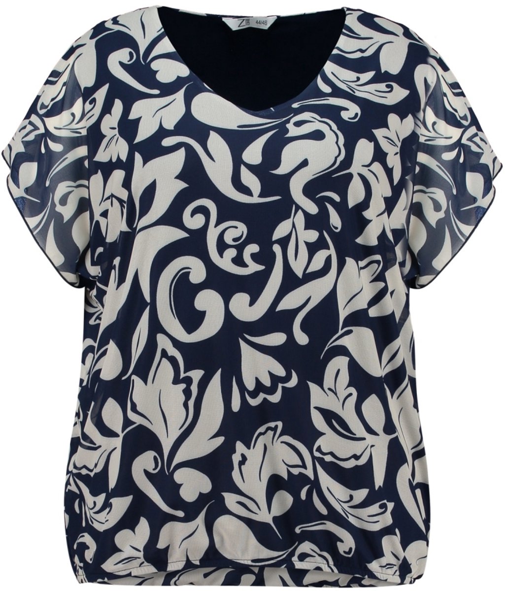 Z-ONE - Dames Blouse - grote maat - 48/50
