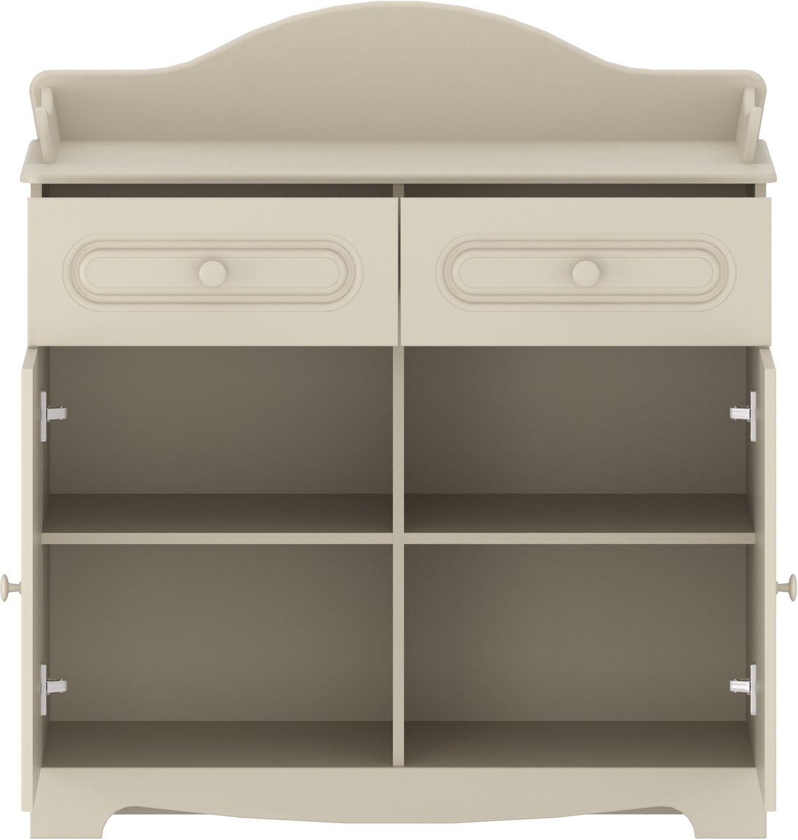 Born Lucky Lille Commode – Verzorgingstafel Baby – Clay – Met Lades en Kastjes – Moderne Babykamer – foto 2