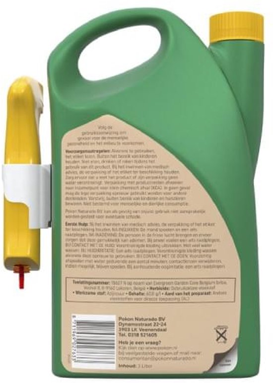 Pokon Tegen Onkruid Spray (3000 ml) - Krachtige Onkruidverdelger - Met gratis cheatsheet van Pokon — afbeelding 2