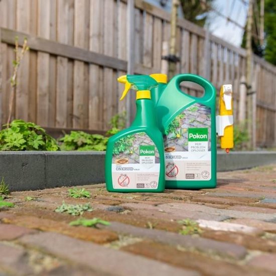 Pokon Tegen Onkruid Spray (3000 ml) - Krachtige Onkruidverdelger - Met gratis cheatsheet van Pokon — afbeelding 3