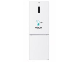 Bella BKGC340-NFD-040CW - Koelvriescombinatie - No Frost - Energielabel C - 337 Liter - Geschikt voor schuur - Wit- Zeer stil: 39DB - Supervriezen - koelvriescombinatie vrijstaand - koelvriescombinatie no frost