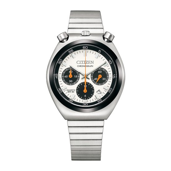 Citizen Bullhead Challenge Timer AN3660-81A Horloge - Staal - Zilverkleurig - Ø 38 mm