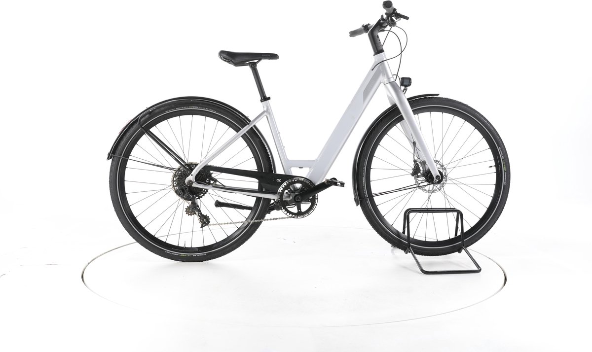 Coboc Kallio RGD Elektrische trekkingfiets Accu 360Wh 28 zilver Pro Refurbished