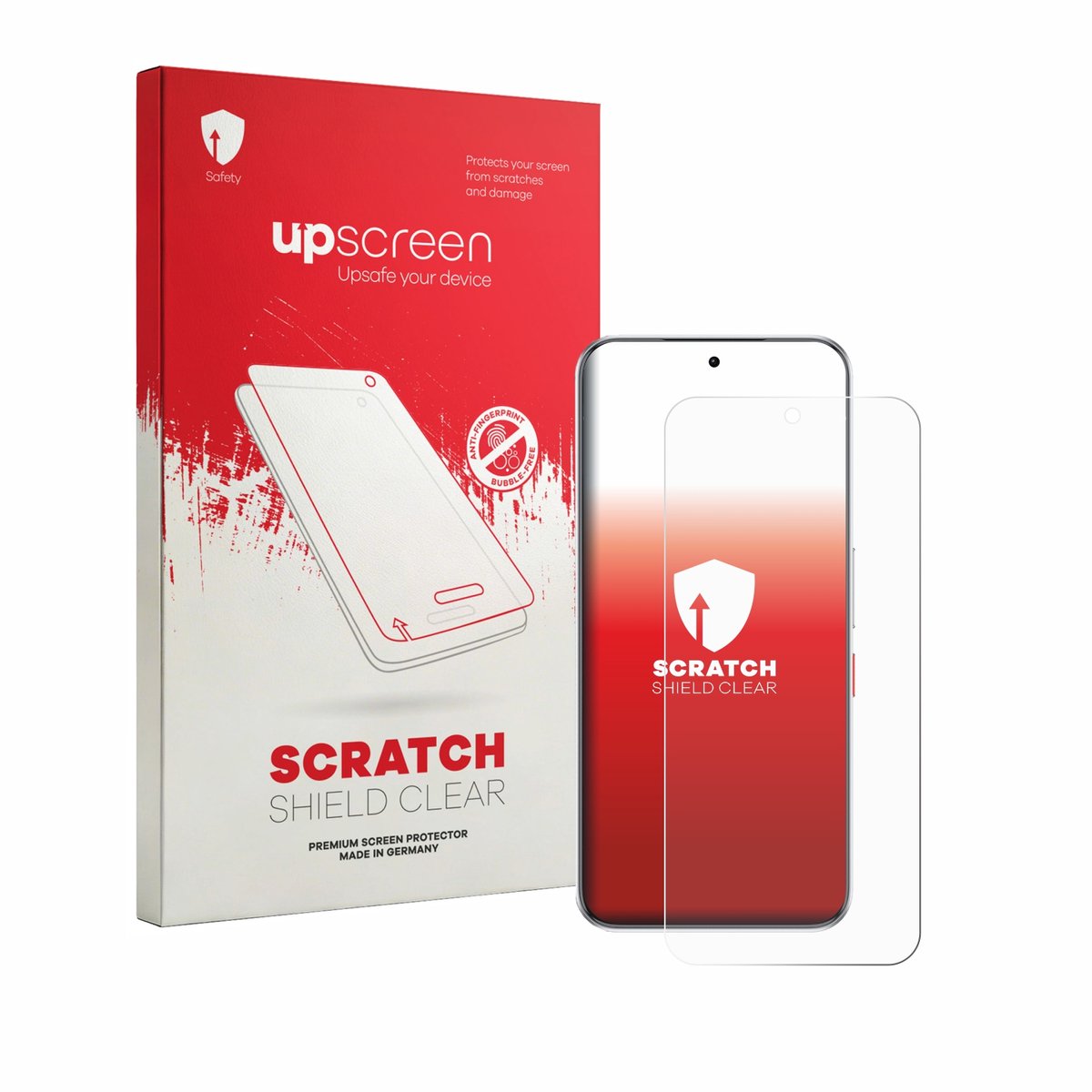 upscreen - Screenprotector voor ZTE Nubia Neo 5 GT - Folie Beschermfolie transparant