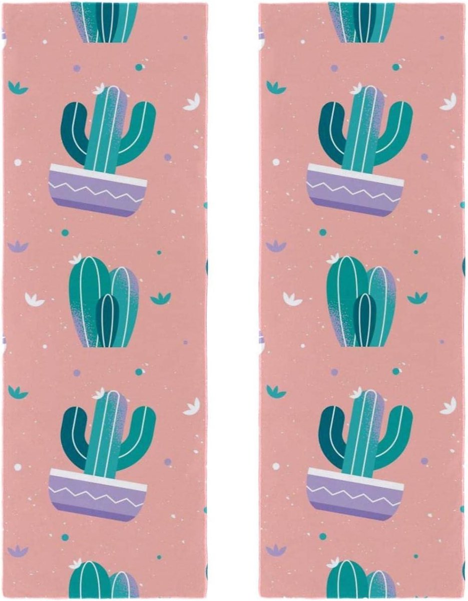 Microvezel Handdoeken - Sneldrogende Doeken - Sport & Reizen - Extra Absorberend - 2 Stuks - Veelkleurig