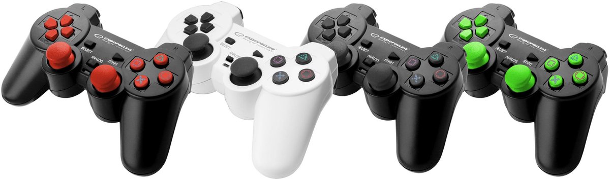 Esperanza Gamepad Controller Usb Pad Voor Pc Ps3 Windows Ergonomisch – foto 3