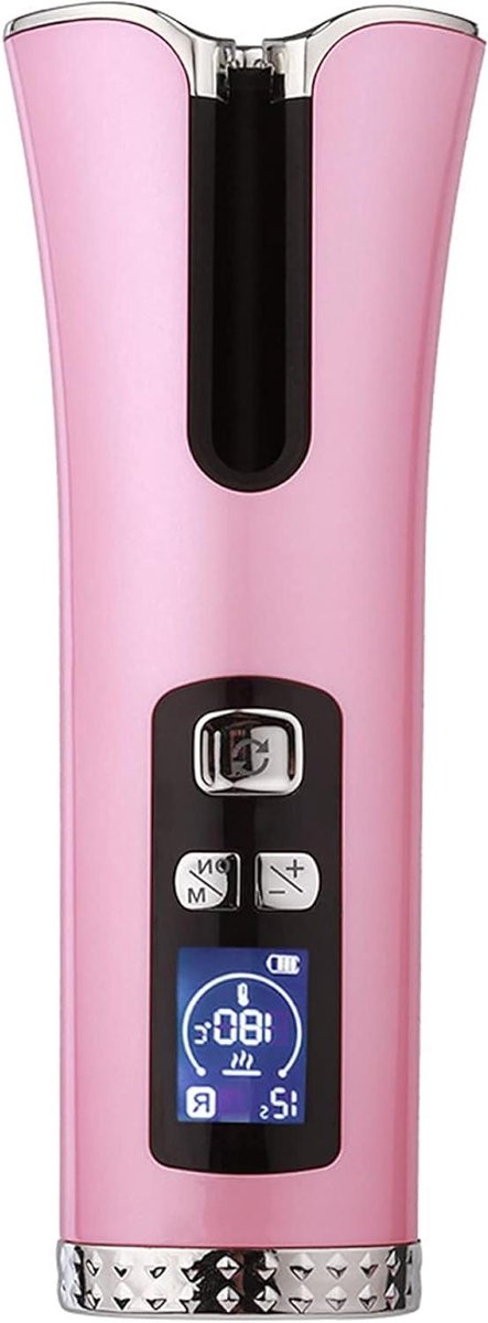 Draadloze Krultang - Automatische Kruller - Haar Stijlen - Eén Knop Bediening - USB Oplaadbaar - A
