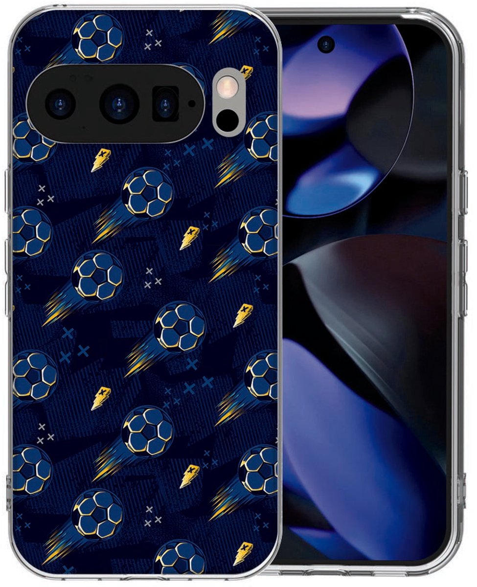 Google Pixel 10 / 10 Pro TPU hoesje Voetbal