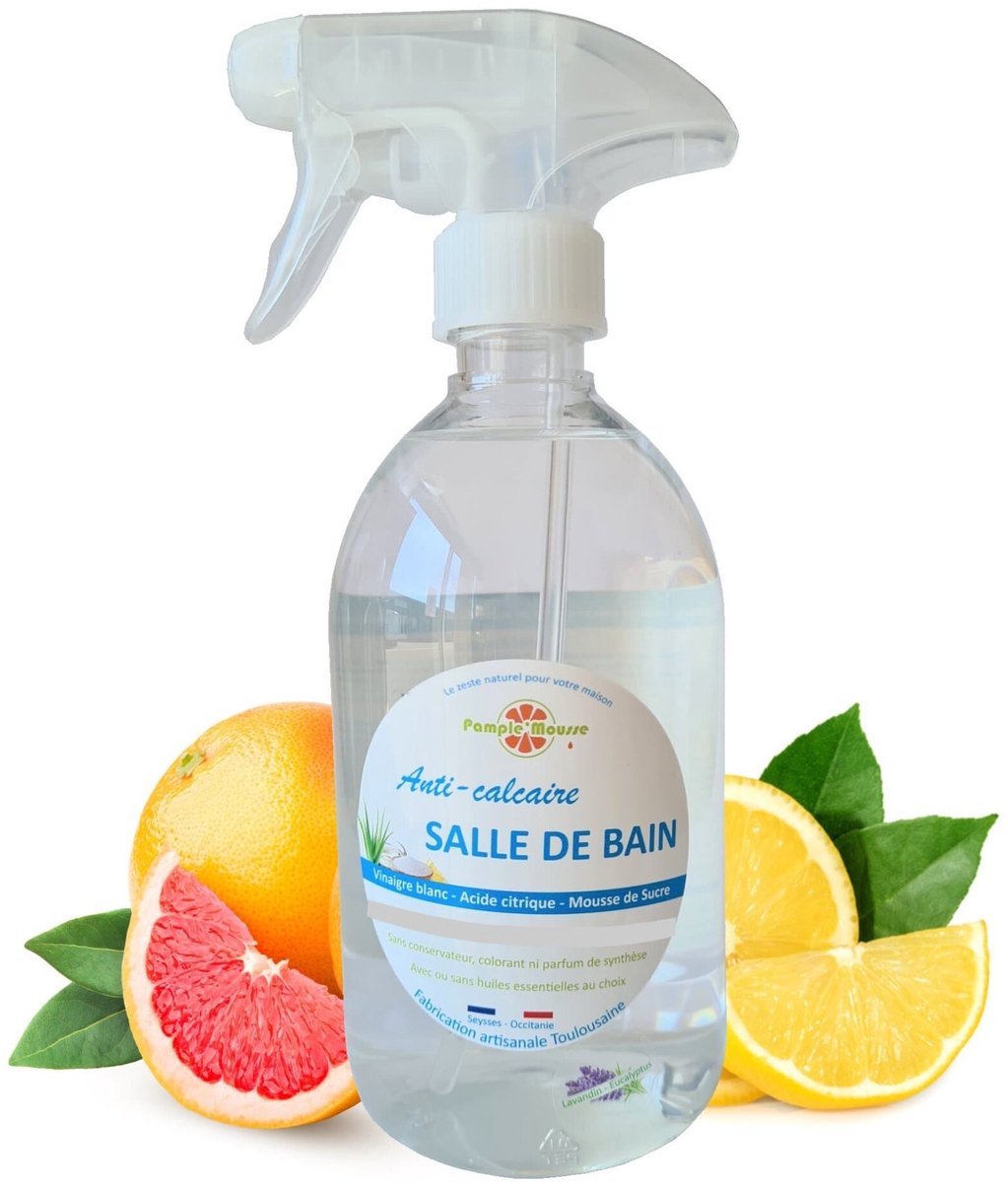 100% Plantaardige Marseille allesreiniger spray SINAS - ontvet - verwijdert geuren - reinigt - Marseille zeep 500ml