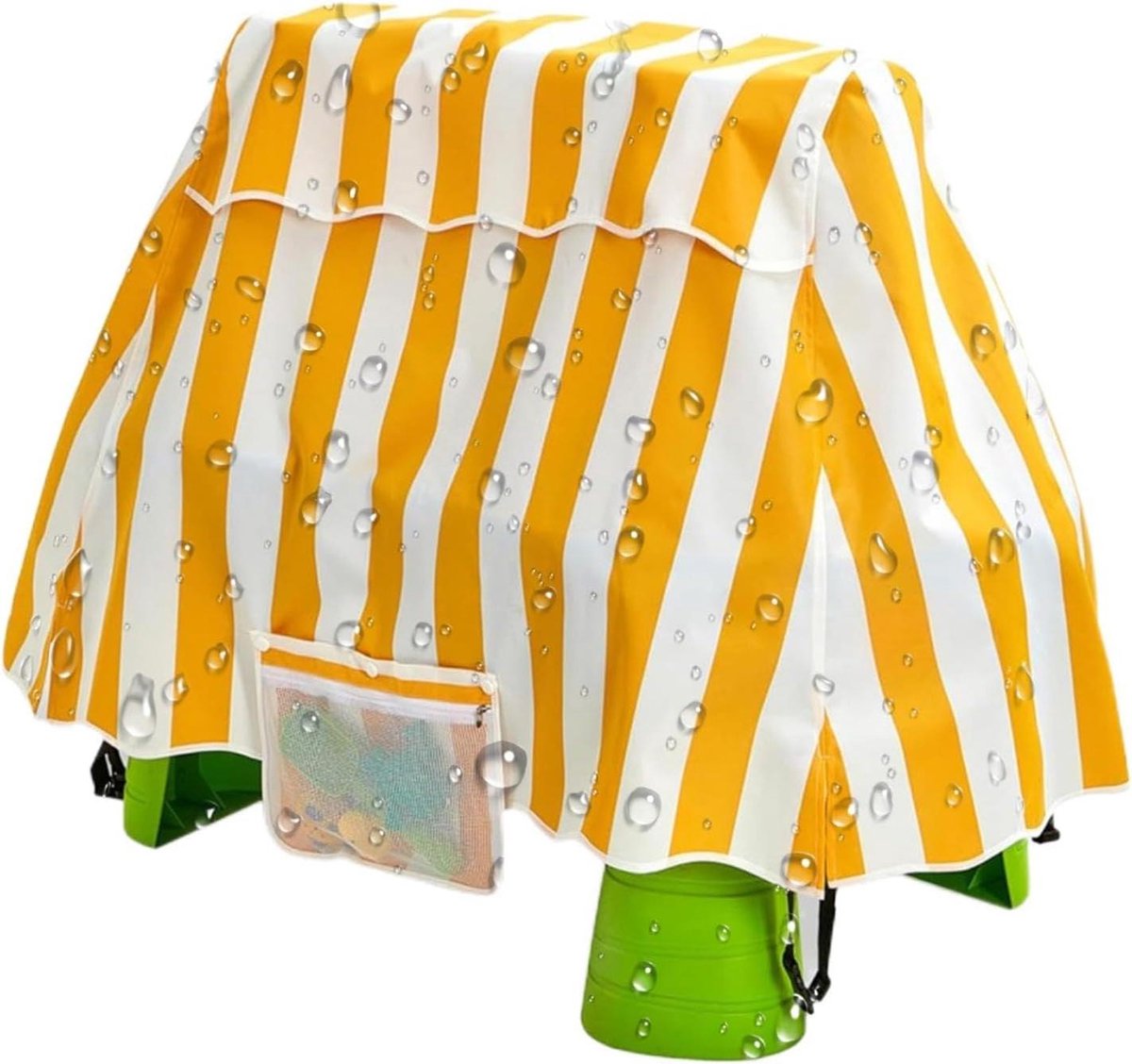 Watertafel Hoes - Speelgoedhoes Buiten - Bescherming Buitenspeelgoed - Waterdicht Stofvrij - 94 x 56 x 6.5 cm - Oranje
