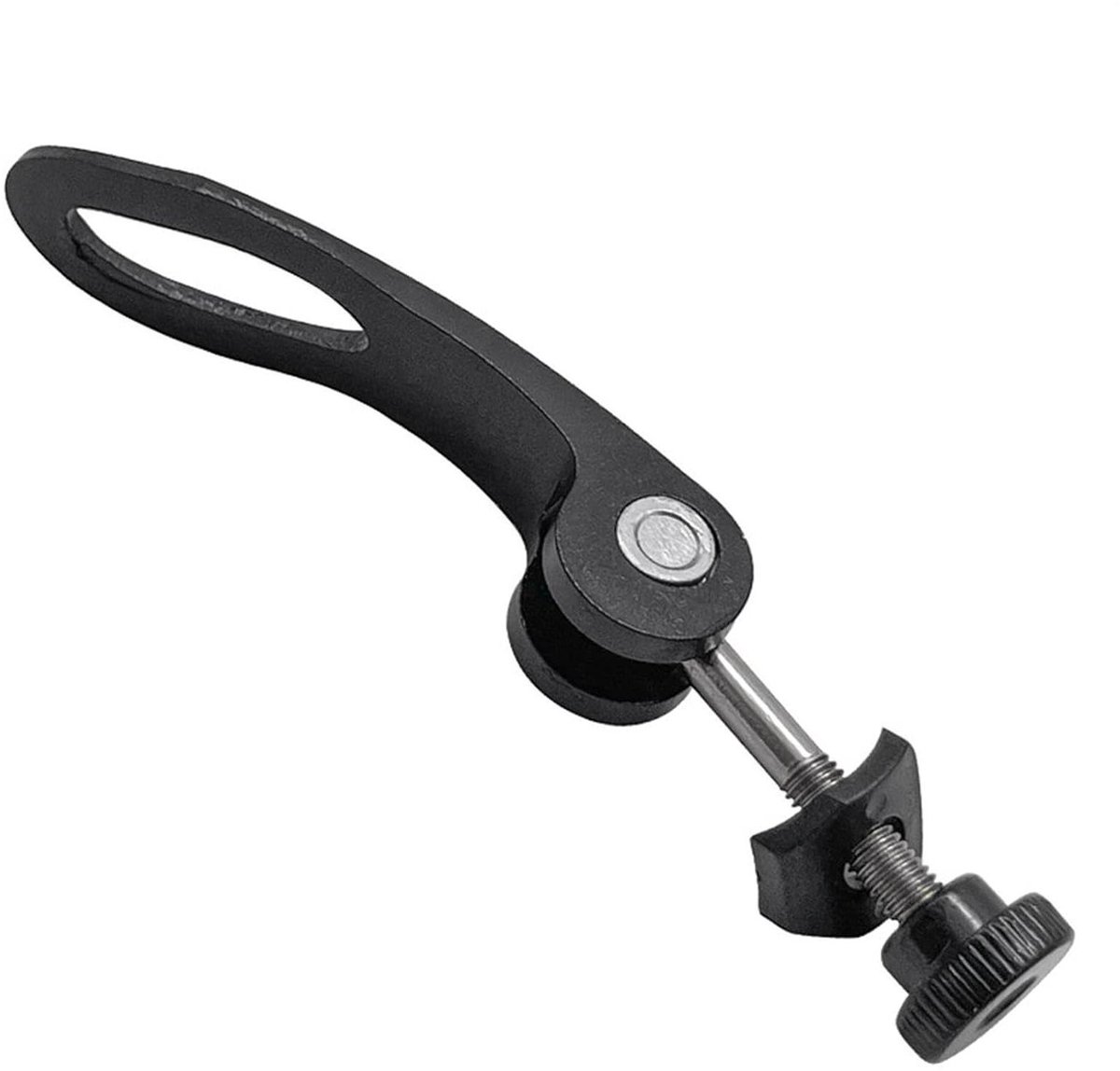 Zadelpen Klem - Fietsonderdeel - Zithoogte Aanpassen - Snelle Ontgrendeling - M5x45mm - Zwart