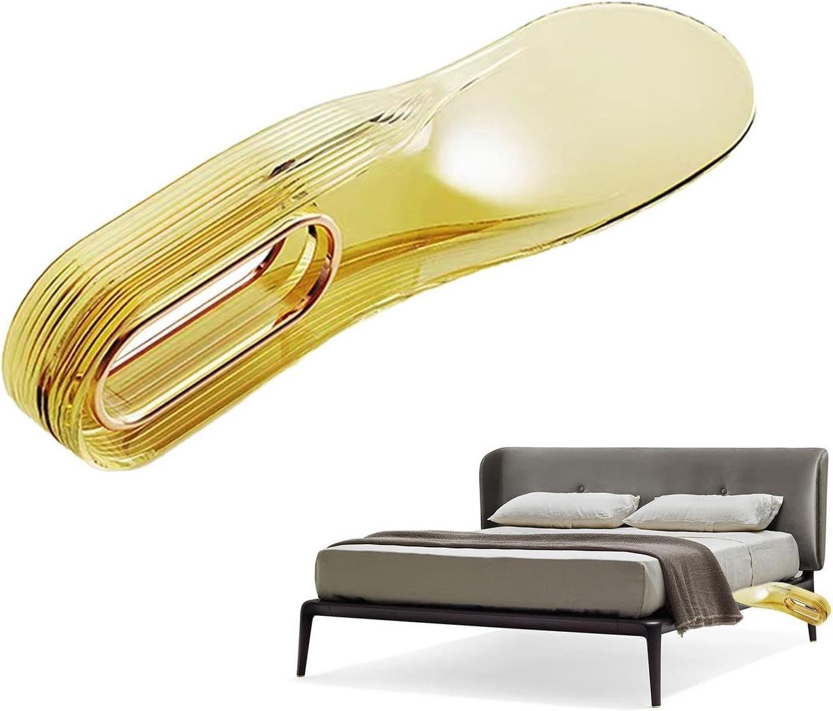 Matrasverhoger - Bedhulp - Bed Maken - Ergonomisch Ontwerp - 4-5 Inch Verhoging - Wit