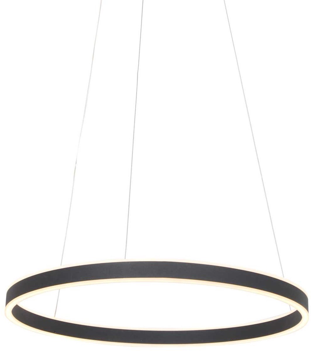 Steinhauer Hanglamp Ringlux Ø 60cm Zwart
