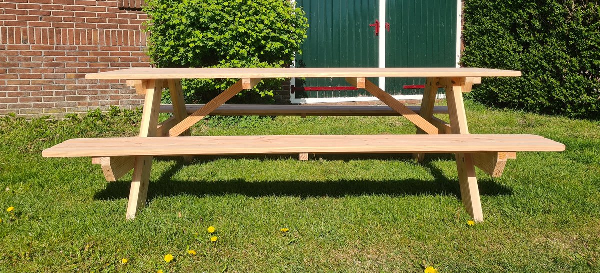 Douglas-picknicktafel-250cm