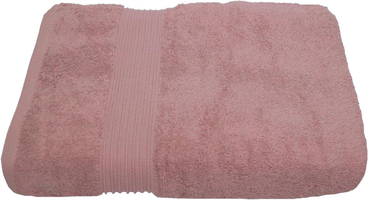 Badhanddoek - Zachte handdoek - Badkamer luxe - Hotelkwaliteit - 100 x 150 cm - Pastel Roz