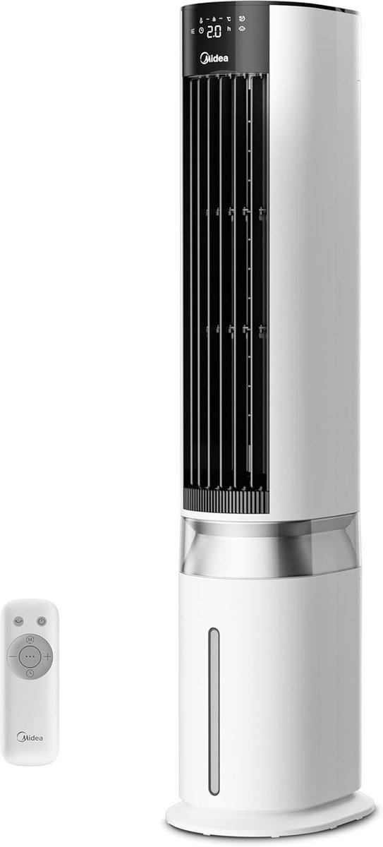 Luchtkoeler met Waterkoeling – Mobiele Aircooler – 7L Watertank – 2000 m³/u – 6 Snelheden