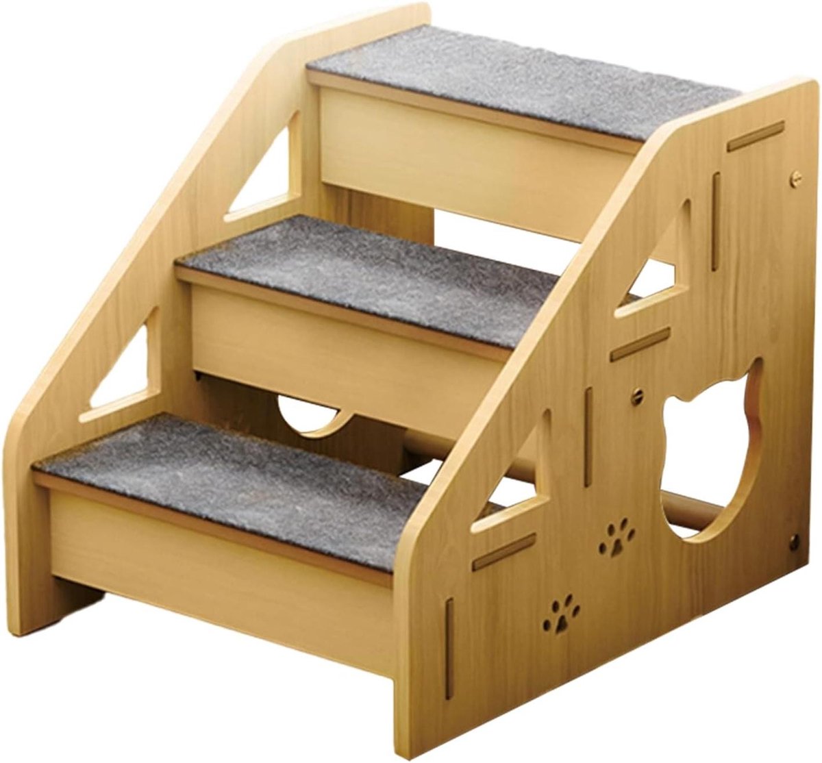 Huisdierentrap - Hondenhelling - Veilige Meubeltoegang - Antislip Ontwerp - 395 x 29 x 342 cm - Meerdere kleuren