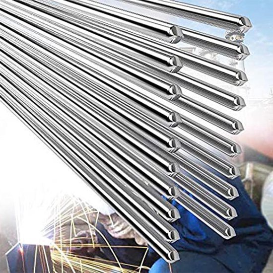 30 Stuks Aluminium Loodlasstaven voor Lage Temperatuur, 1.6 x 250mm Vuldraden voor Reparatie van Aluminium en Koper, Geschikt voor Lassen en Bronslassen — afbeelding 5