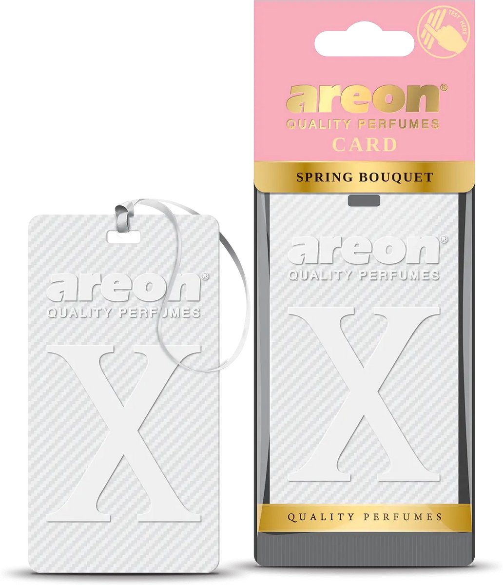 Areon Spring Bouquet Silicone Air Freshener – Non-Paper Car Fragrance – Long Lasting Fresh Floral Scent – Auto, Home & Office