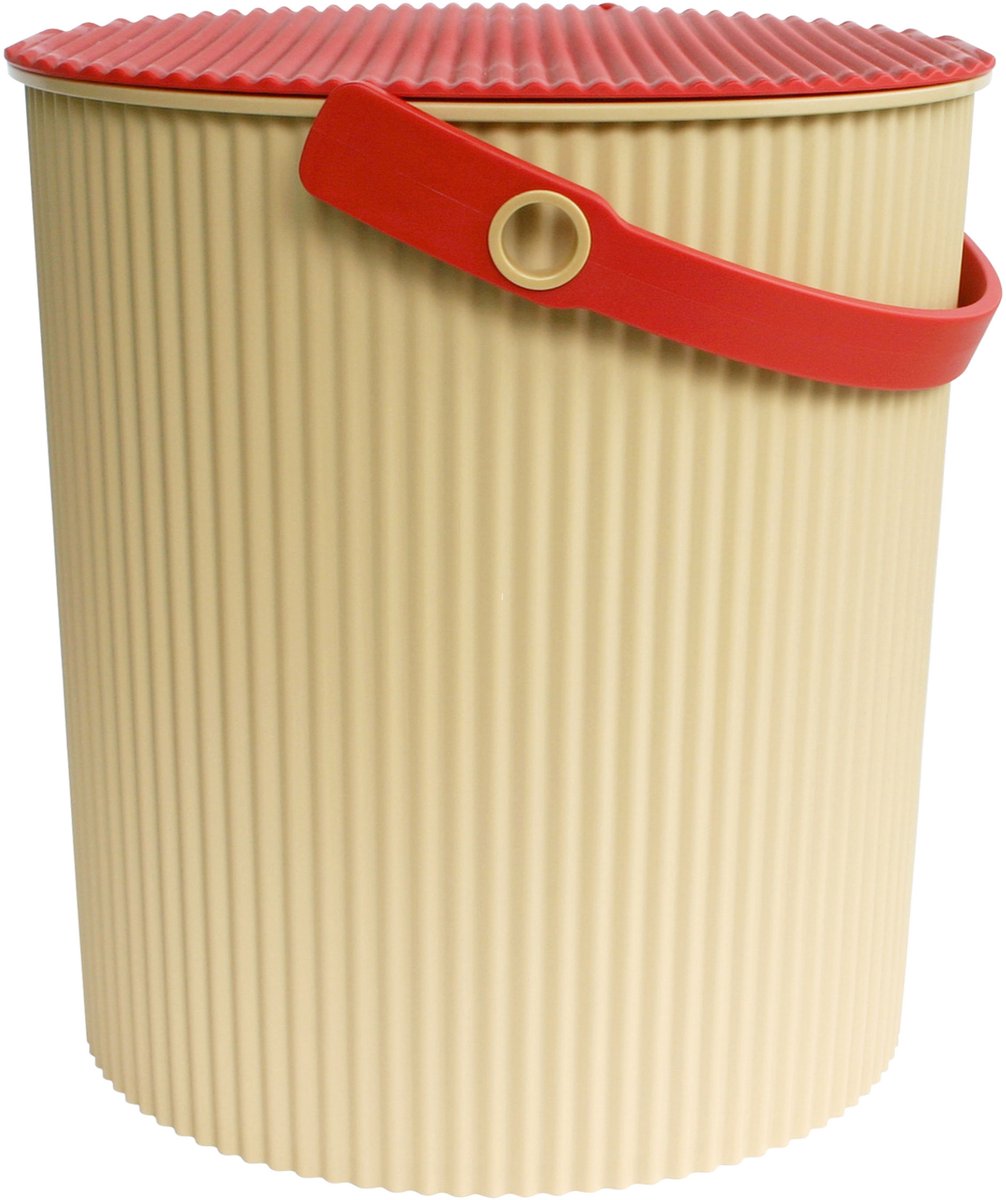 Hachiman Omnioutil Opbergemmer - L - Beige/Rood