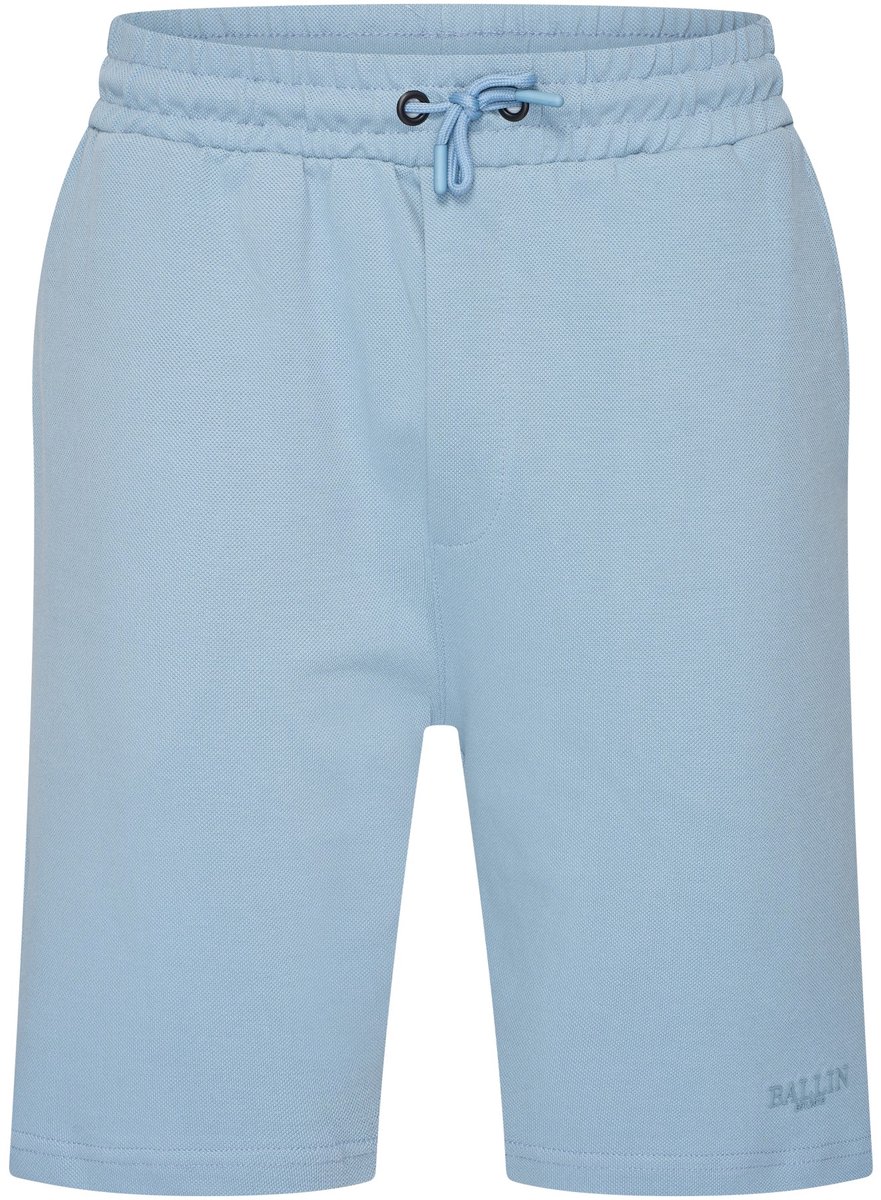 Heren Shorts met Ballin Est. 2013 Pique Short Print - Blauw - Maat M