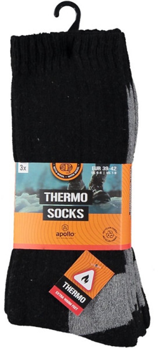 Thermosokken Wol Super 46-48 Apollo 3 pr. No