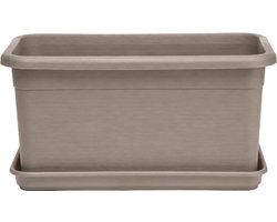 Elezza Plantenbak Decor Fioriera L62 x B32 x H28 cm - Taupe