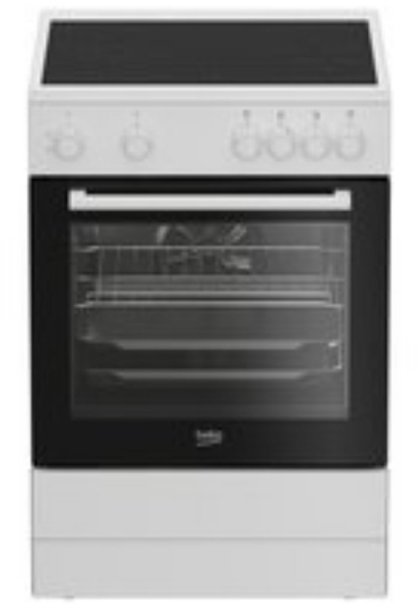 Beko FBM6701W-1 Keramisch Fornuis + 3 Jaar Gratis Extra Garantie