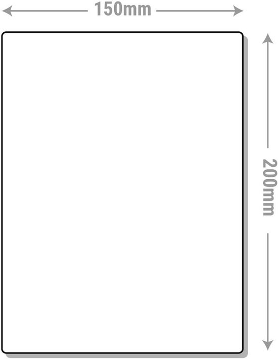 Waarschuwingsbord Camera Bewaking - CCTV Bord Toezicht - Veiligheid Aangeven - Conform EN ISO 7010 - 150x200mm - Zwart Geel — afbeelding 2