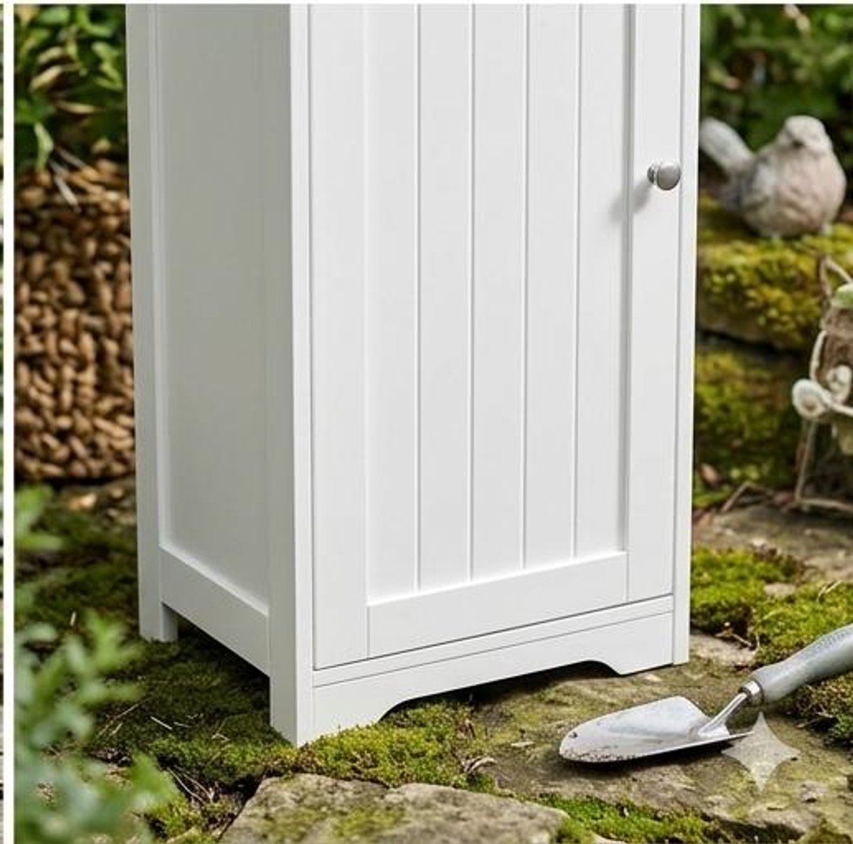 Badezimmerschrank hoogkast 40 x 30 - 40x30x170 cm - Wit - Medahomestore